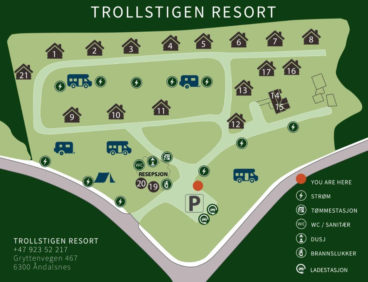 Trollstigen Resort Ондалснес Номер фото